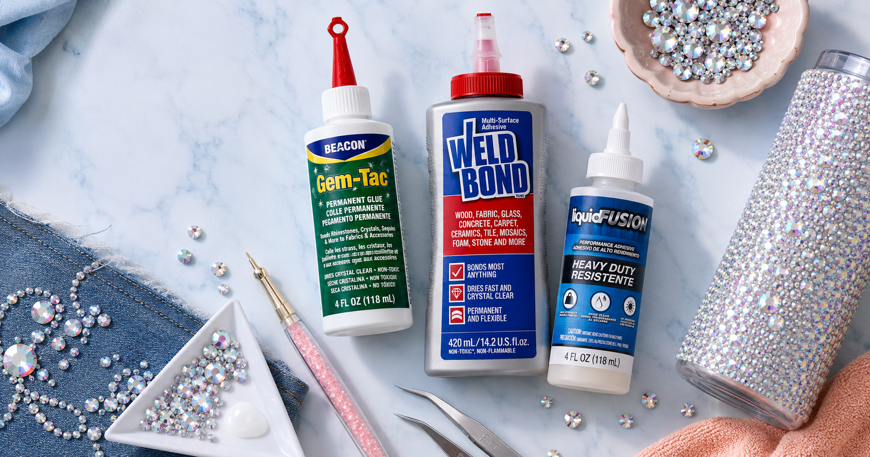 The Non-Toxic Rhinestone Glue Guide
