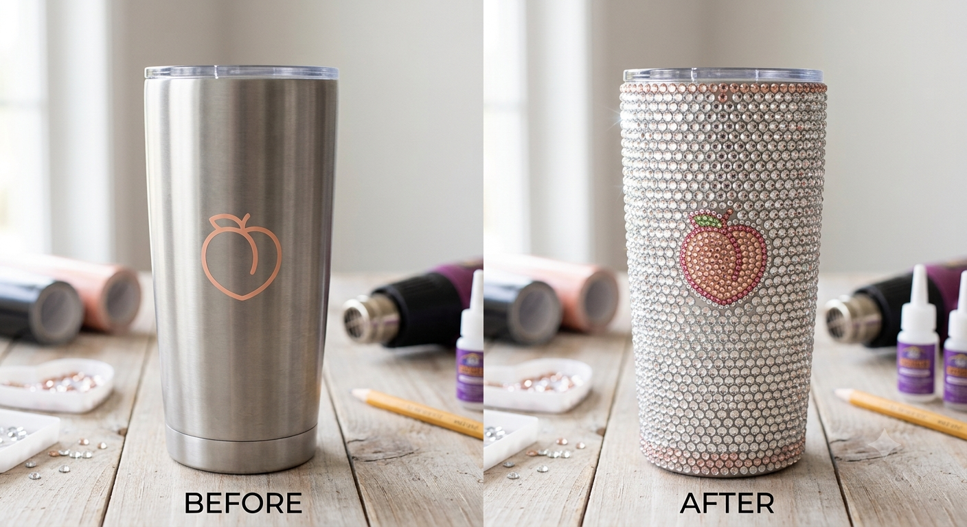 How to Rhinestone a Tumbler: Complete Step-by-Step Tutorial with Professional Results