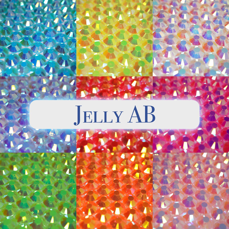 Jelly AB Resin Rhinestones