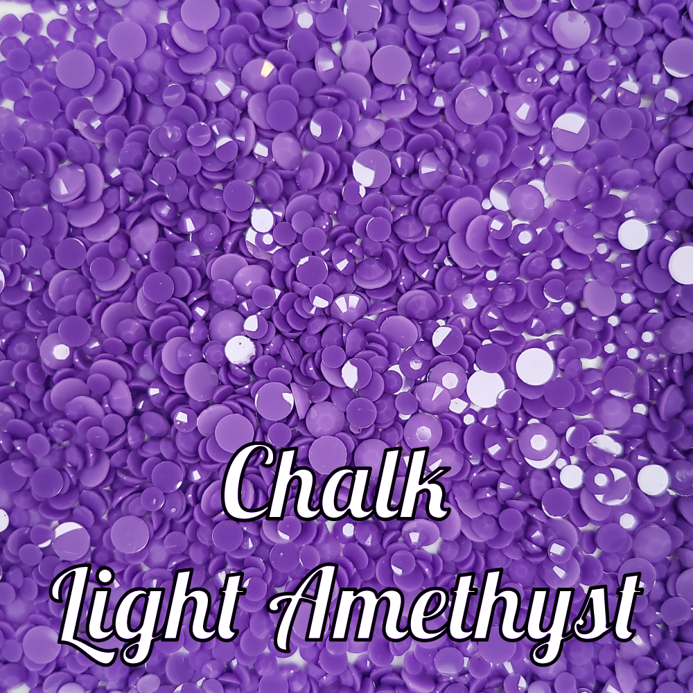 Chalk Rhinestone Scoops