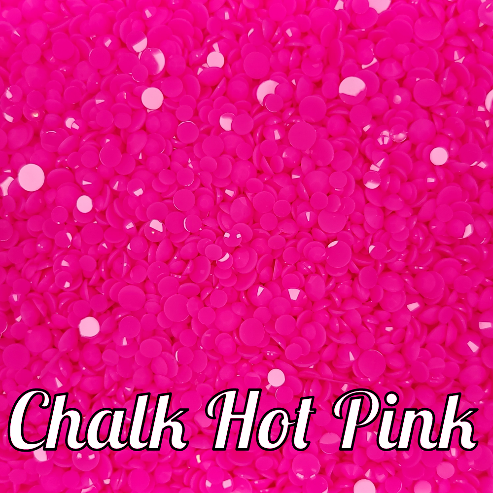 Chalk Rhinestone Scoops