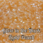 Glow in the Dark Resin Rhinestone Scoops