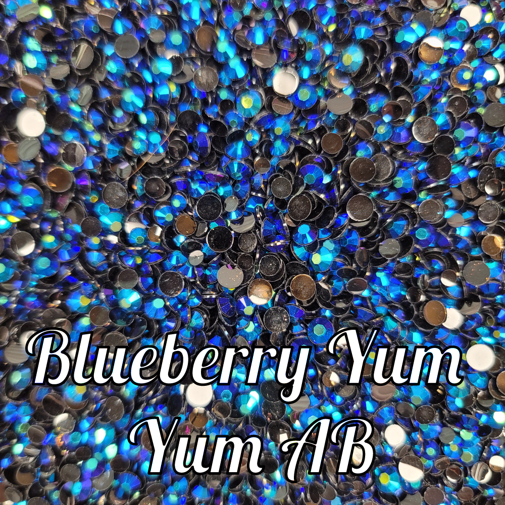 Jelly AB Resin Rhinestone Scoops