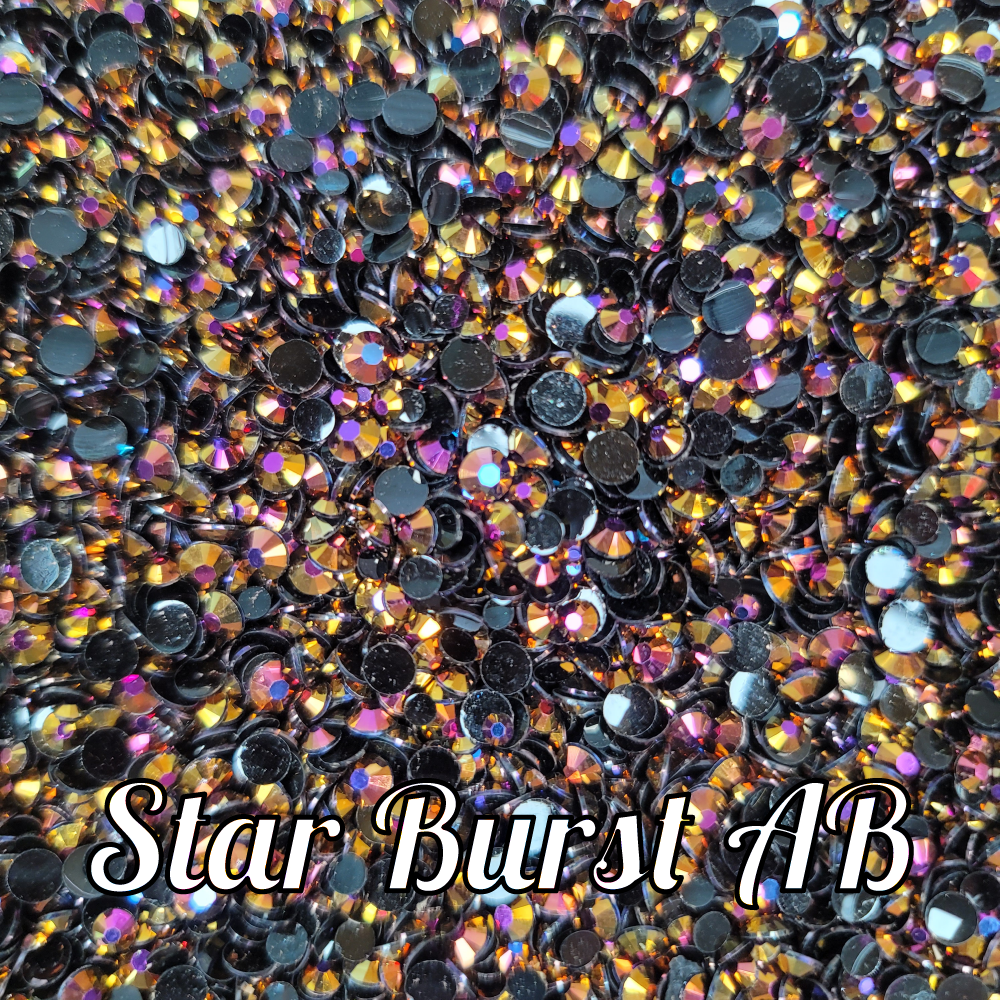 Jelly AB Resin Rhinestone Scoops