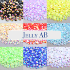 Mix Size Jelly AB Rhinestones