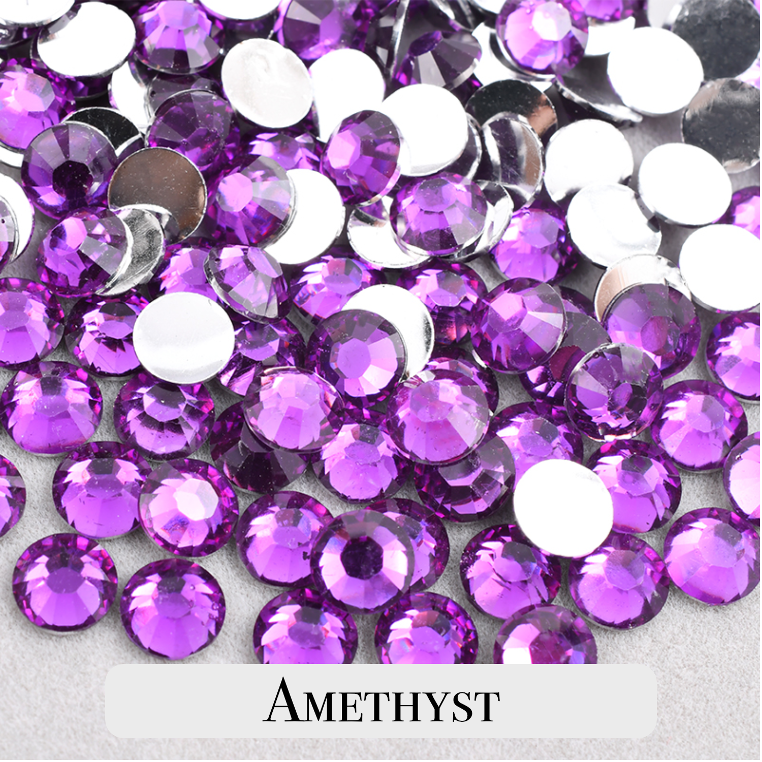 Mix Size Silverback Classic Resin Rhinestones