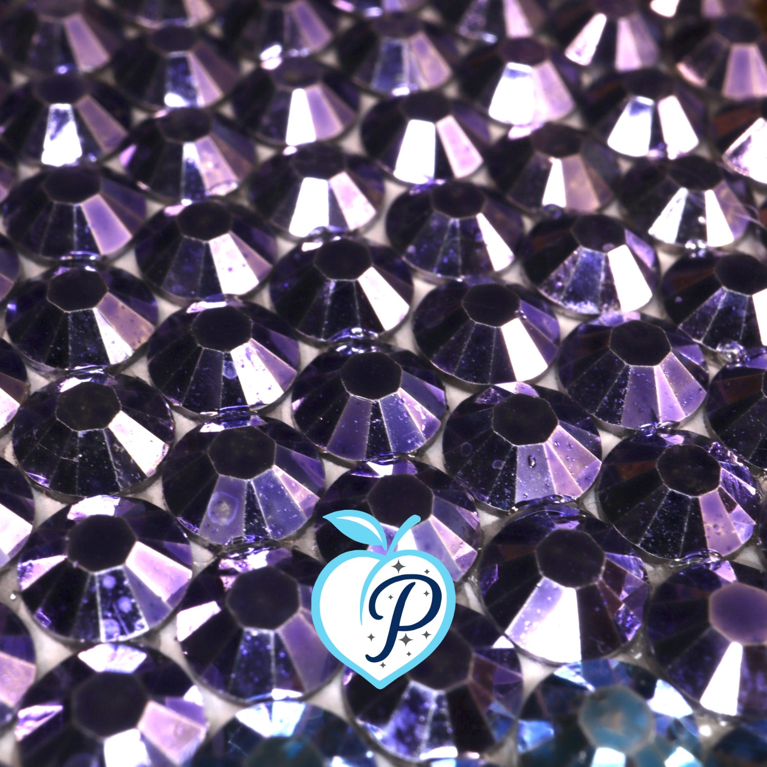 Metallic Amethyst Resin Rhinestones – Sizes 3mm, 4mm & 5mm – Flatback Craft Crystals – Ideal for Tumblers & DIY