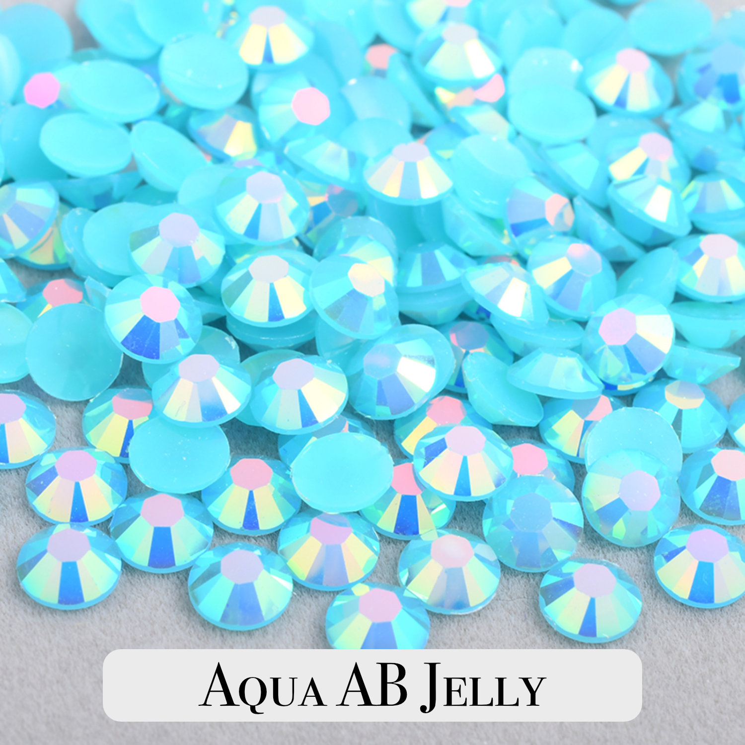 Mix Size Jelly AB Rhinestones