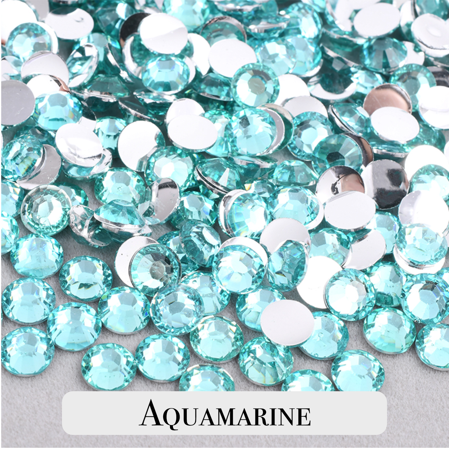 Mix Size Silverback Classic Resin Rhinestones