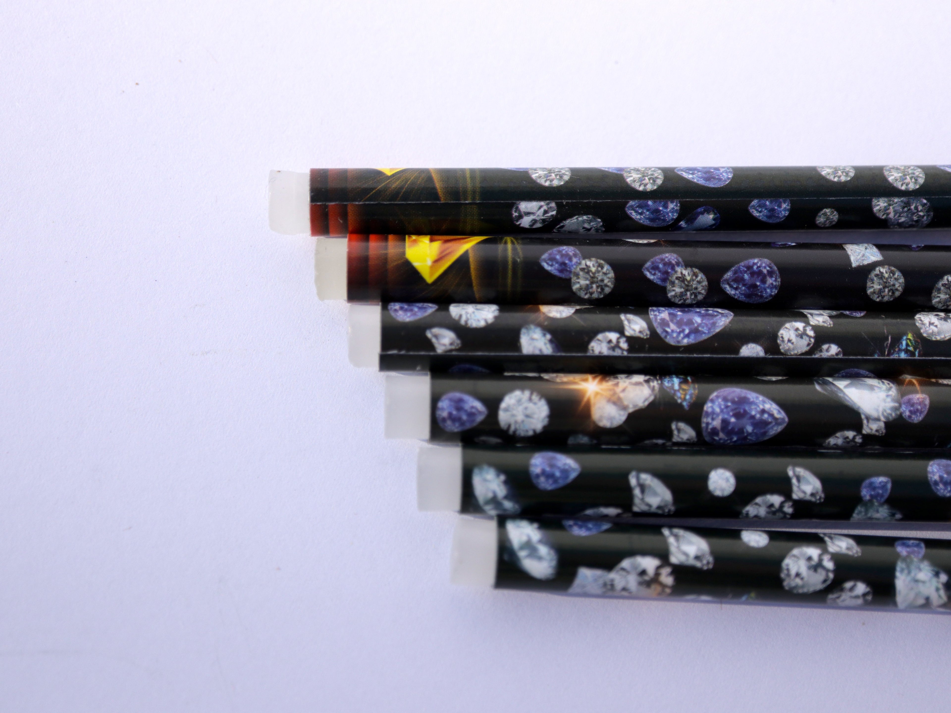 White Wax Rhinestone Picker Pencil