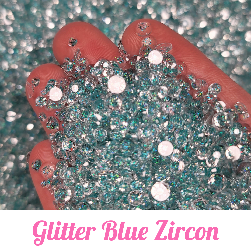 Glitter Resin Rhinestone Scoops
