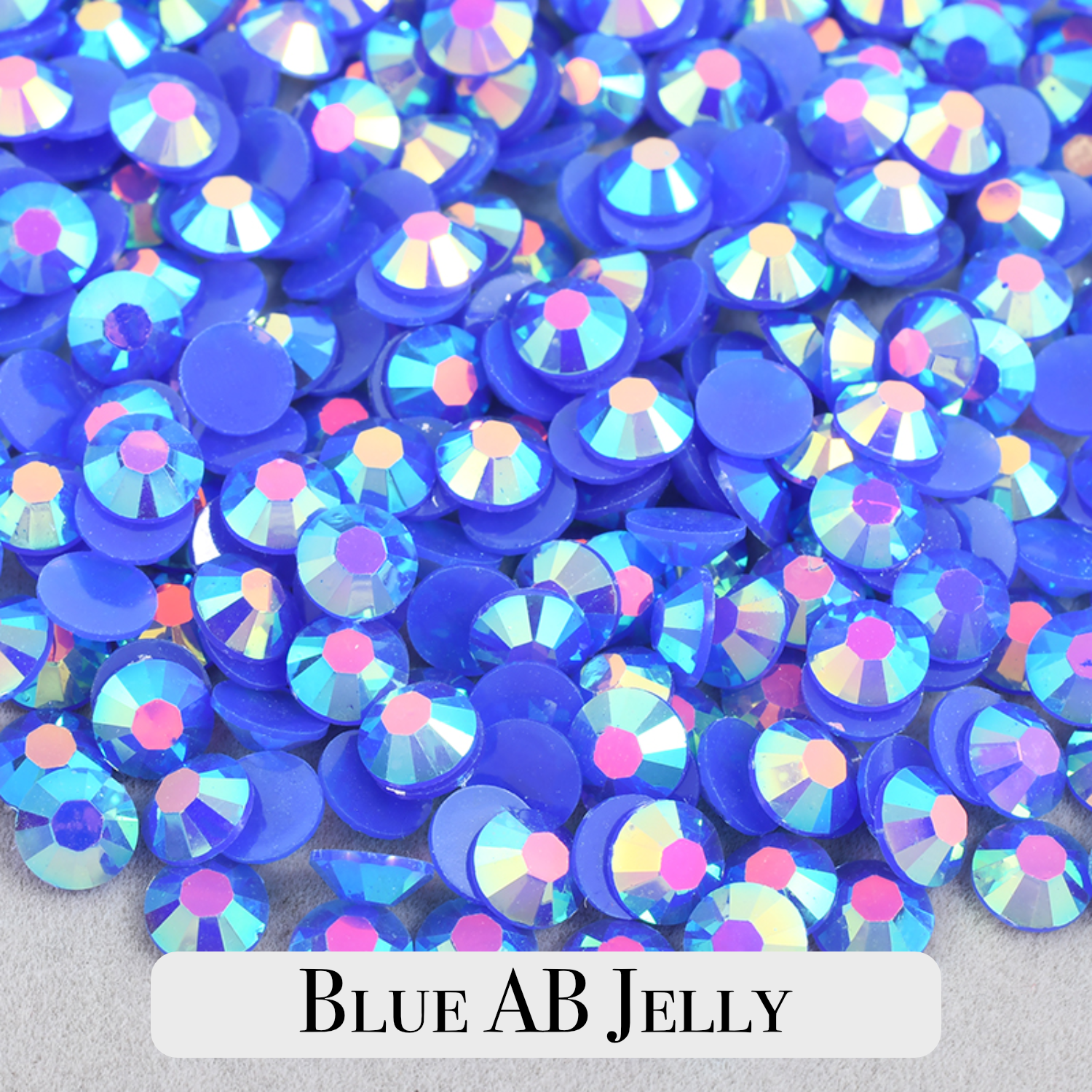 Mix Size Jelly AB Rhinestones