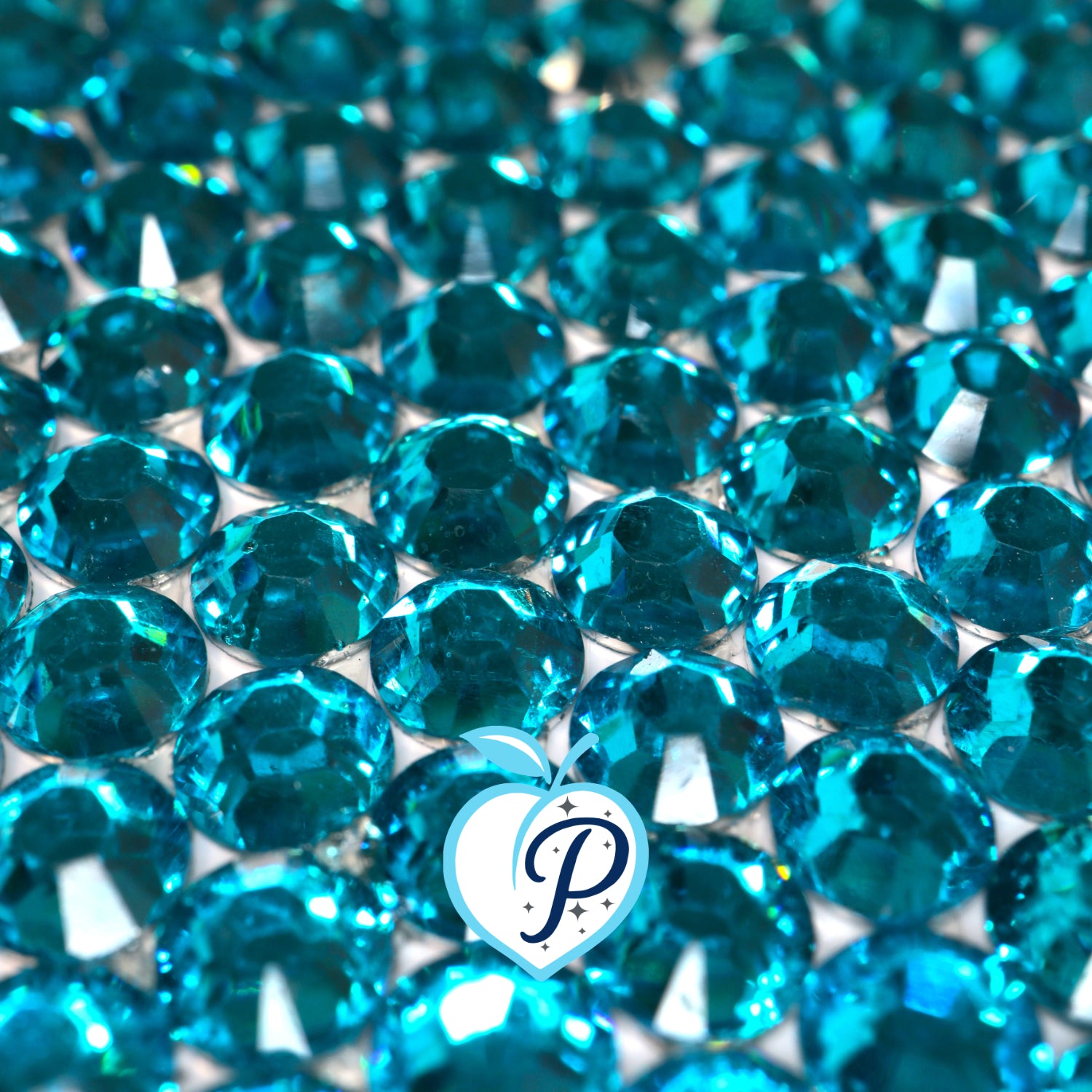 Classic Blue Zircon Resin Rhinestones – Sizes 2mm, 3mm, 4mm & 5mm – Flatback Craft Crystals – Ideal for Tumblers & DIY
