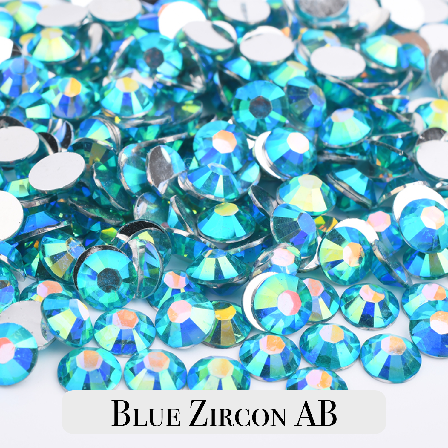 Mix Size Silverback AB Resin Rhinestones