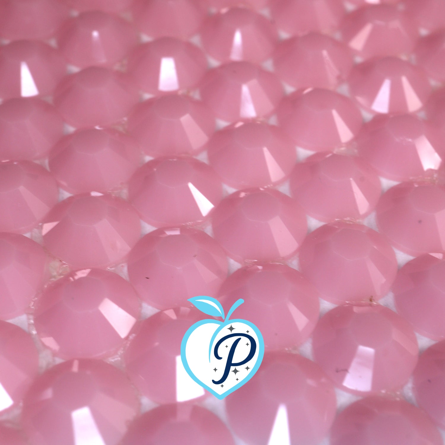 Opaque Chalk Bubblegum Resin Rhinestones – Sizes 3mm, 4mm & 5mm – Flatback Craft Crystals – Ideal for Tumblers & DIY