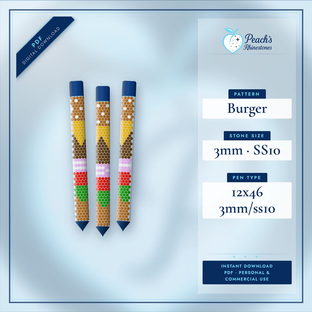 Burger Pattern (PDF ONLY)