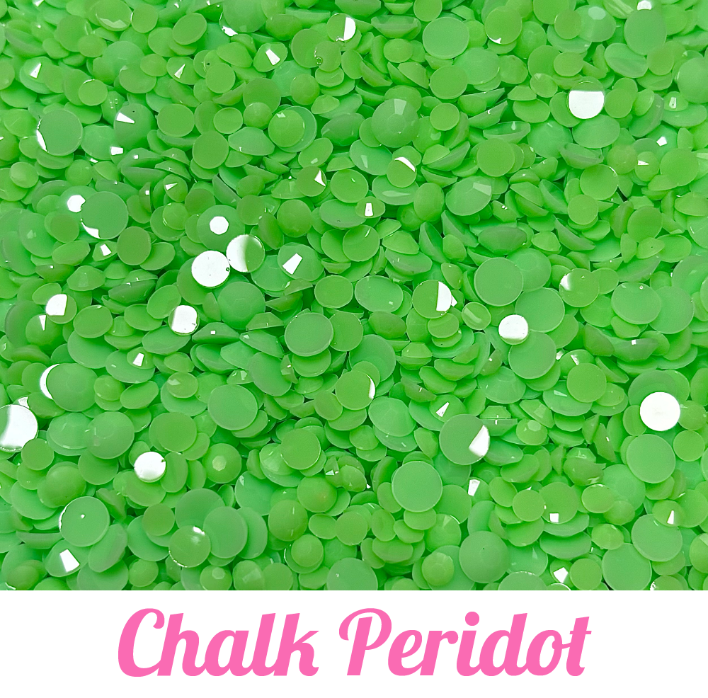 Chalk Rhinestone Scoops