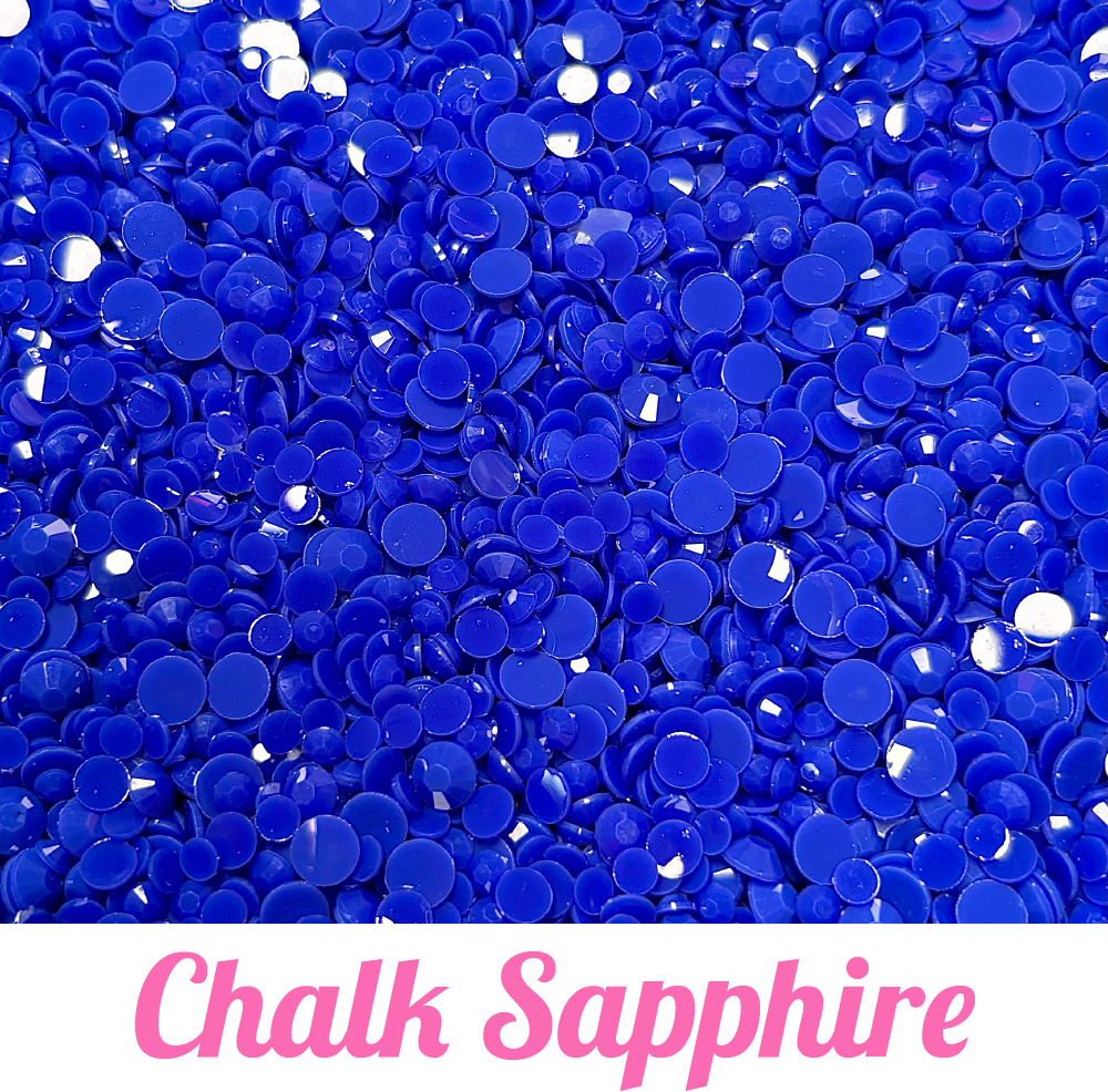Chalk Rhinestone Scoops