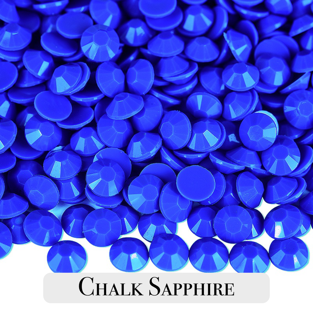 Mix Size Opaque Chalk Rhinestones