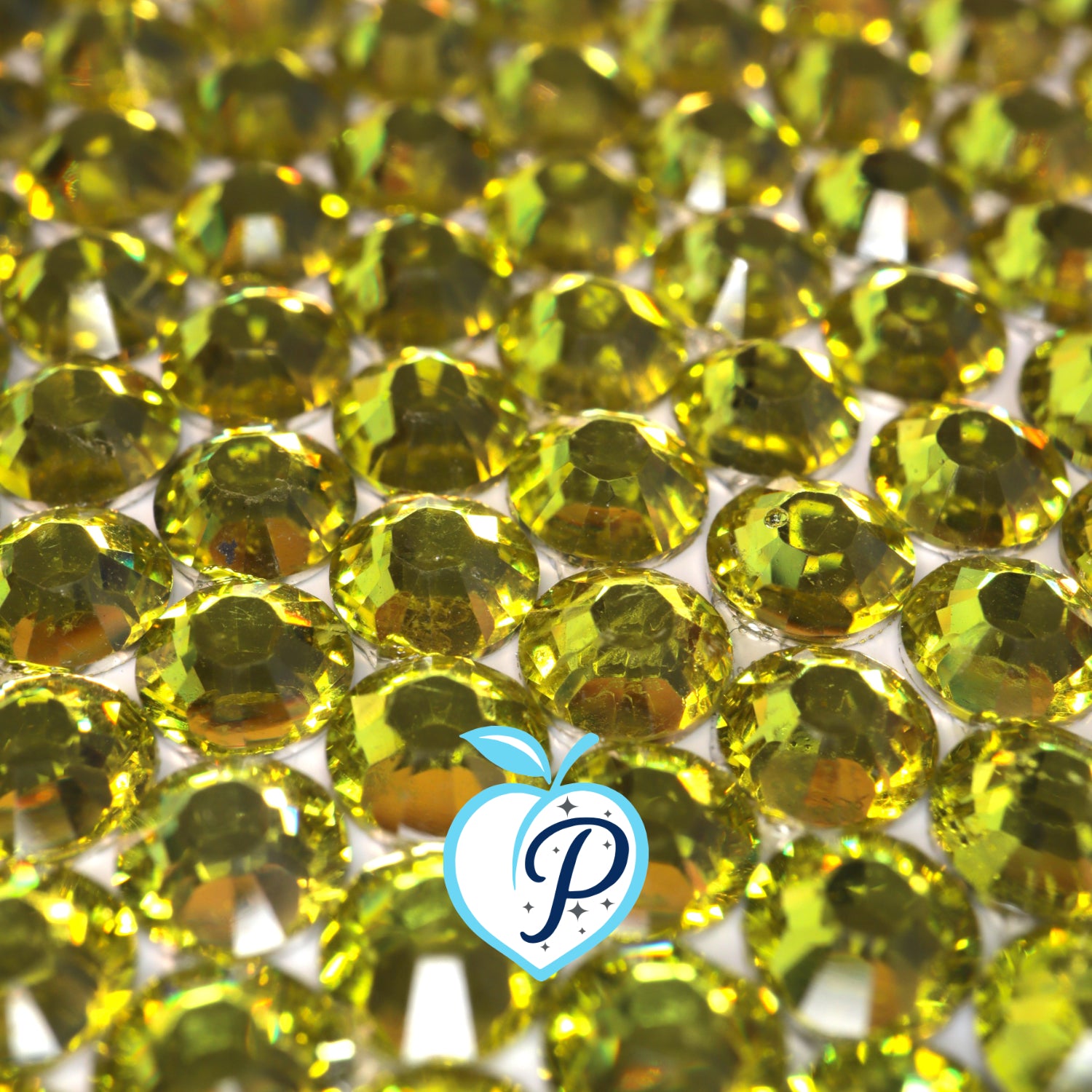 Classic Citrine Resin Rhinestones – Sizes 2mm, 3mm, 4mm & 5mm – Flatback Craft Crystals – Ideal for Tumblers & DIY