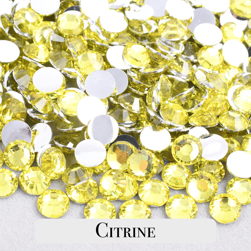Mix Size Silverback Classic Resin Rhinestones