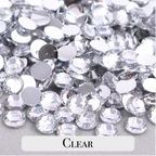 Mix Size Silverback Classic Resin Rhinestones
