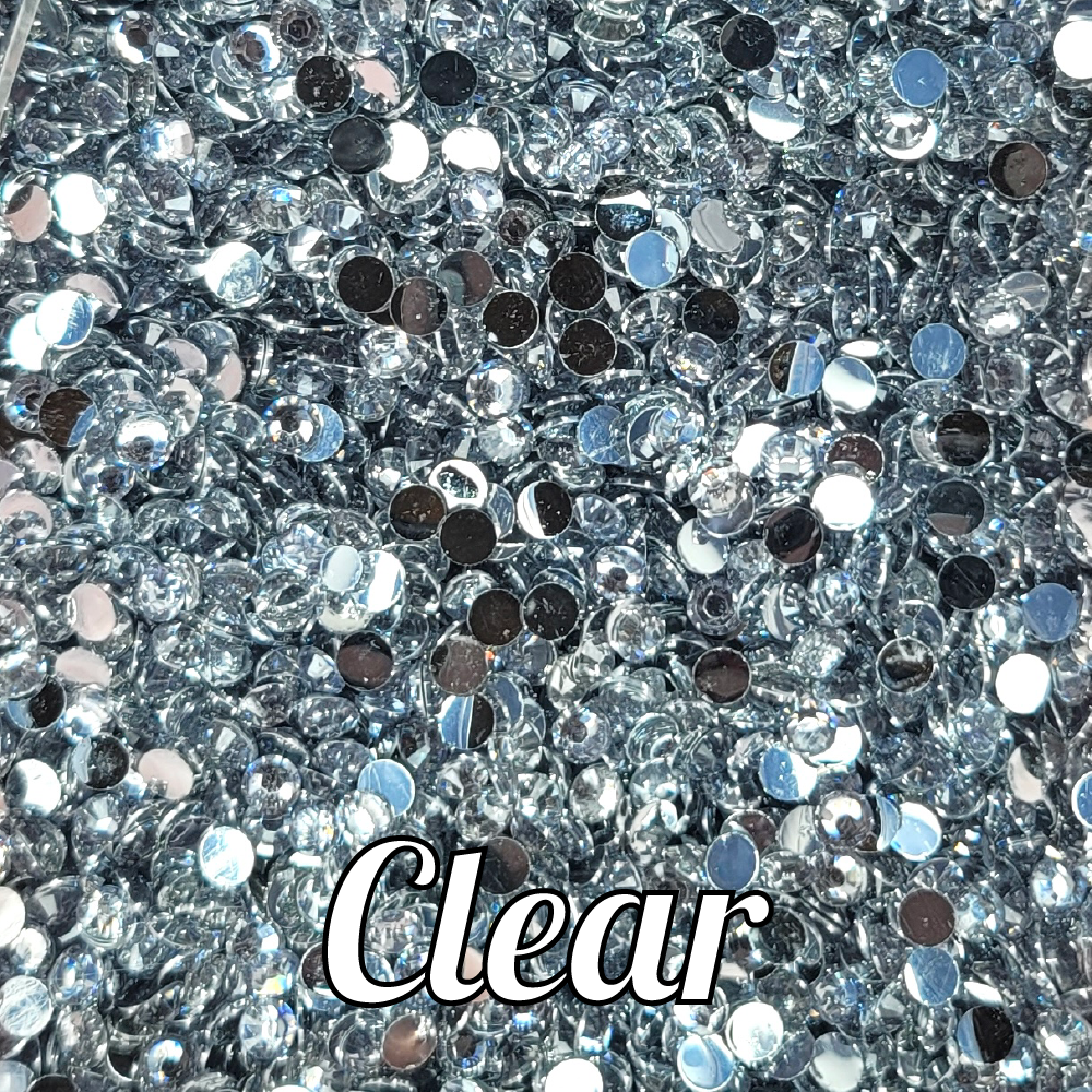 Clear Resin Rhinestones