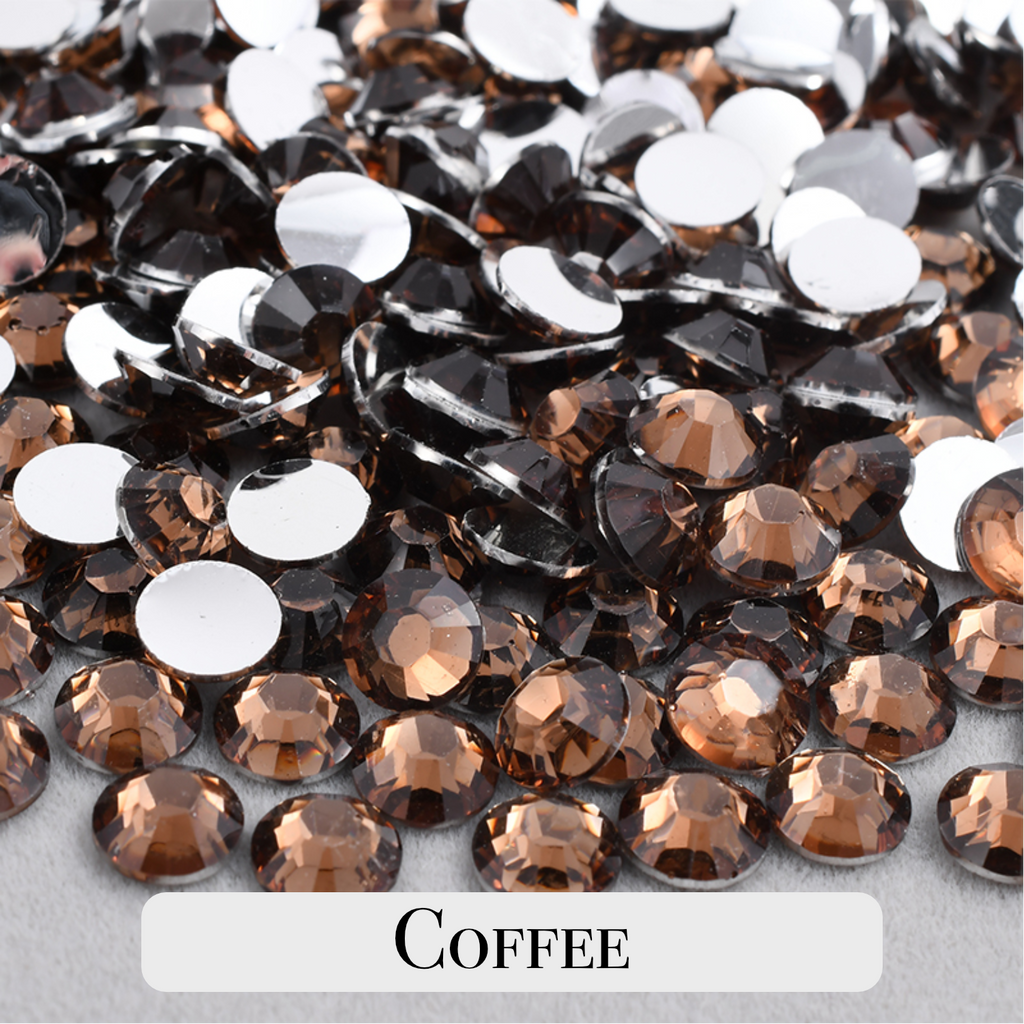 Mix Size Silverback Classic Resin Rhinestones