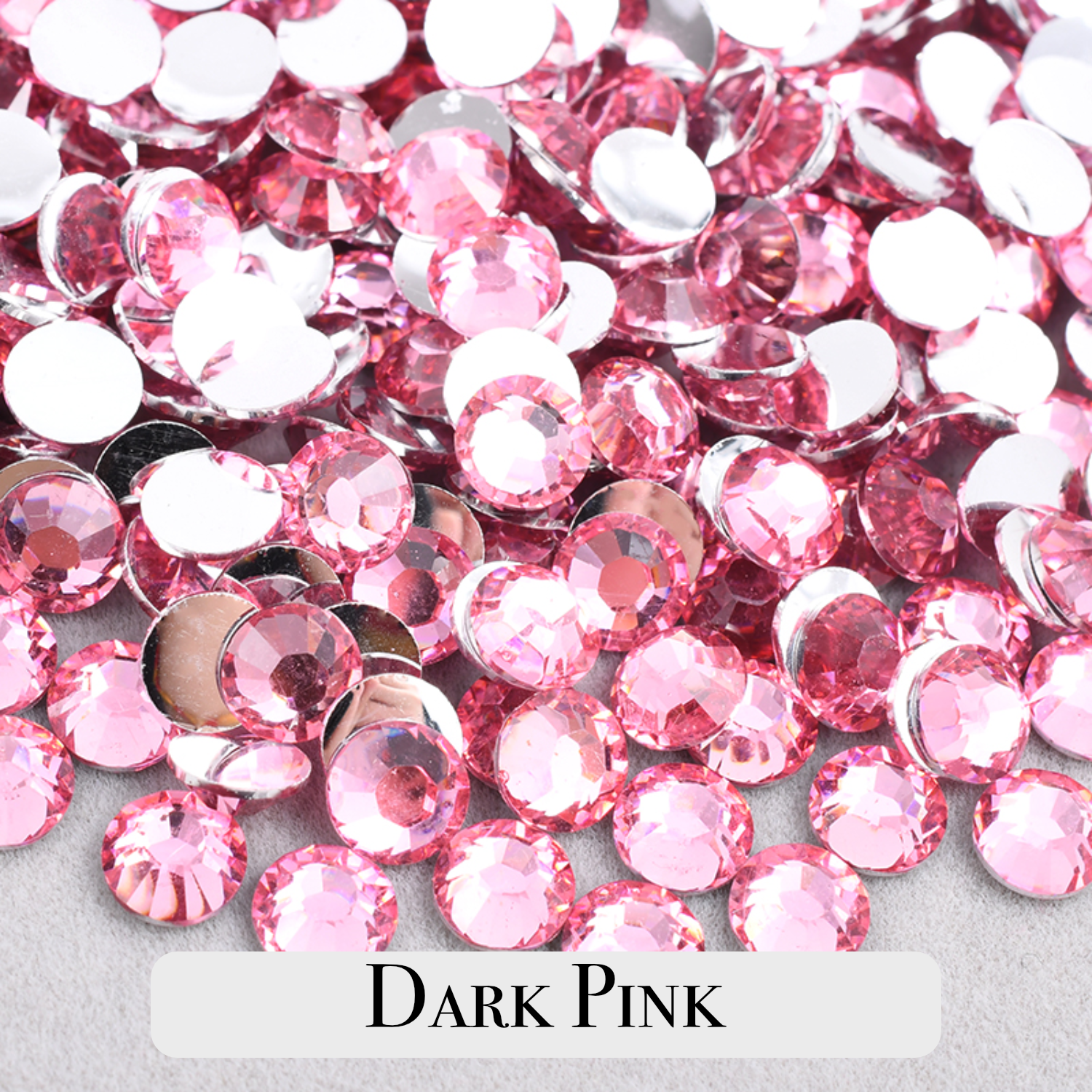 Mix Size Silverback Classic Resin Rhinestones