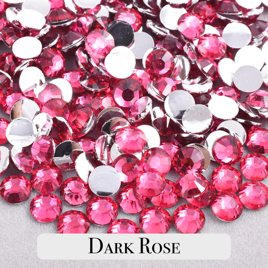 Mix Size Silverback Classic Resin Rhinestones