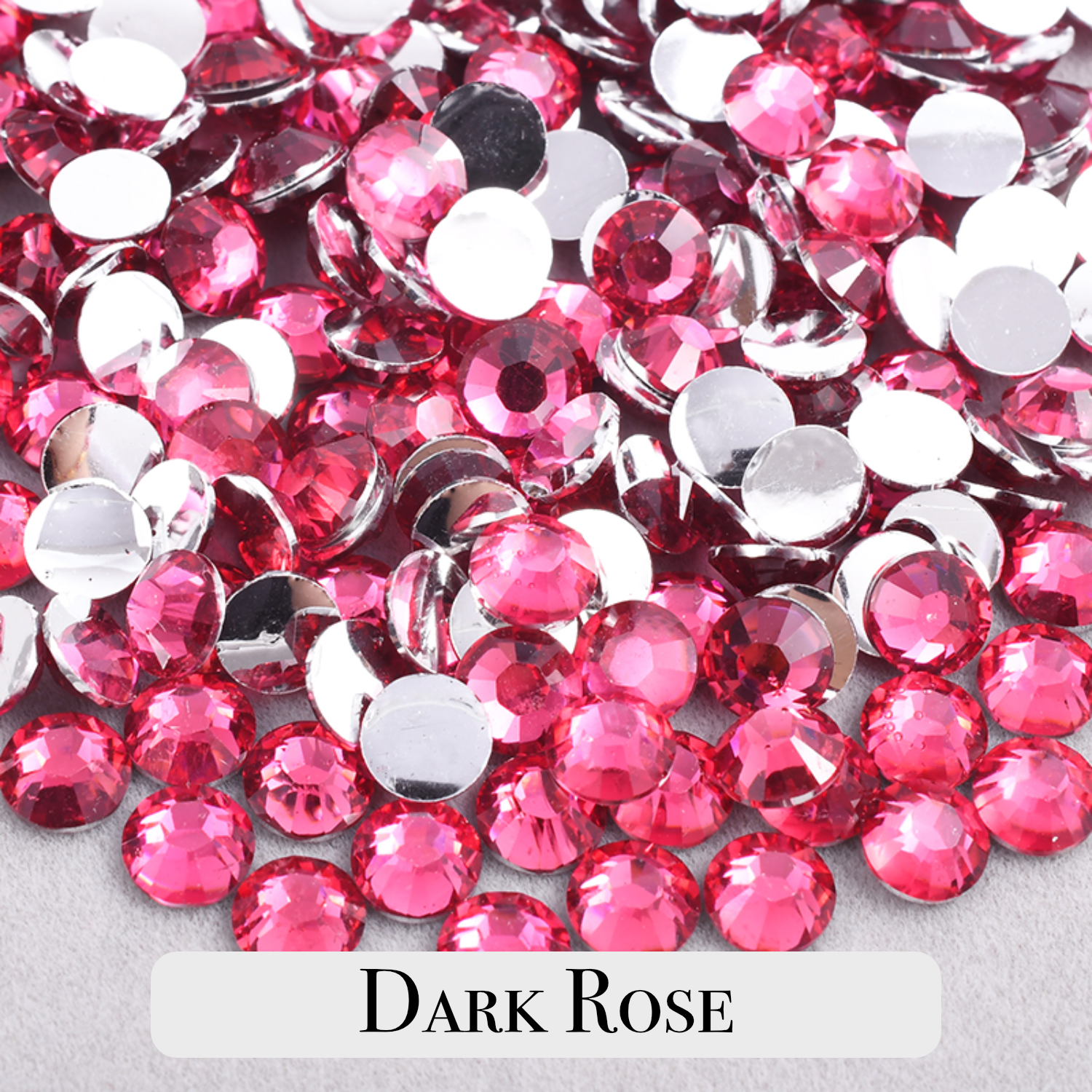Mix Size Silverback Classic Resin Rhinestones