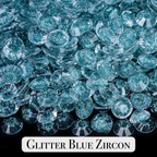 Glitter Rhinestone Scoops for DIY – Mix of 3mm, 4mm & 5mm