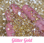 Glitter Resin Rhinestone Scoops