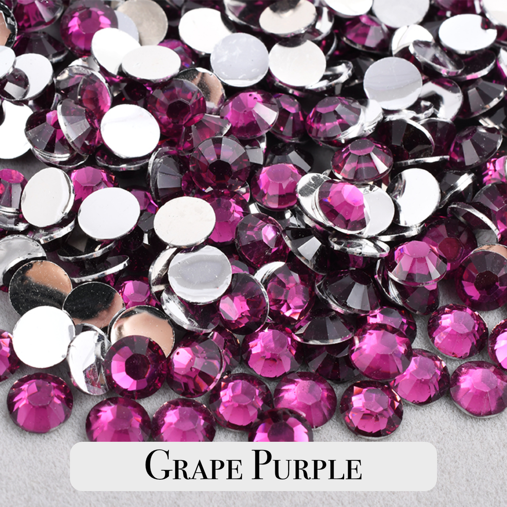 Mix Size Silverback Classic Resin Rhinestones