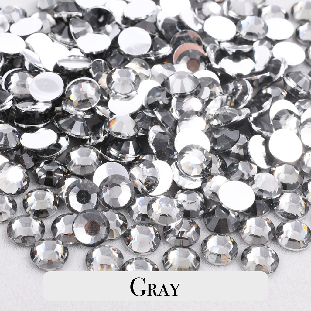 Mix Size Silverback Classic Resin Rhinestones