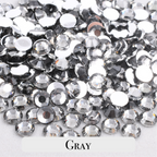 Mix Size Silverback Classic Resin Rhinestones