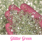 Glitter Resin Rhinestone Scoops