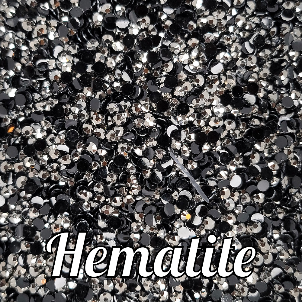 Hematite Resin Rhinestones