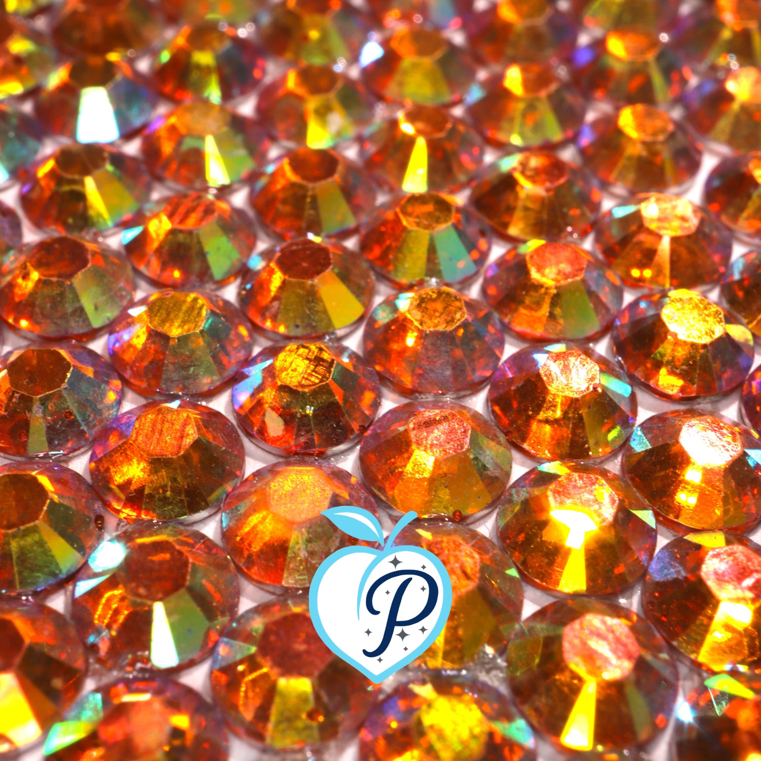 Classic Hyacinth AB Resin Rhinestones – Sizes 2mm, 3mm, 4mm & 5mm – Flatback Craft Crystals – Ideal for Tumblers & DIY