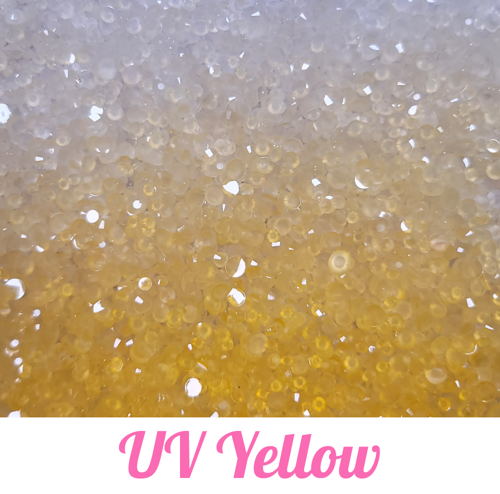 UV Color Changing Resin Rhinestone Scoops for DIY