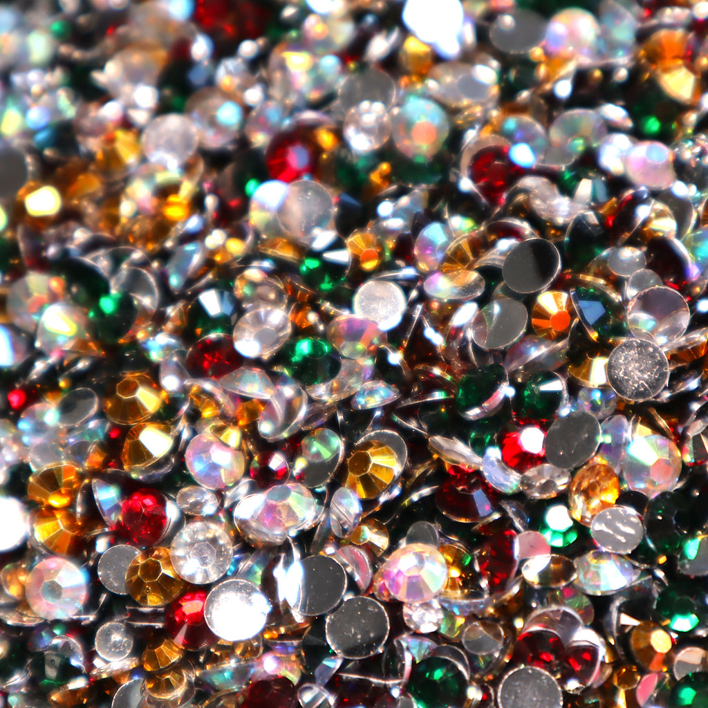 Classic Christmas Rhinestone Mix