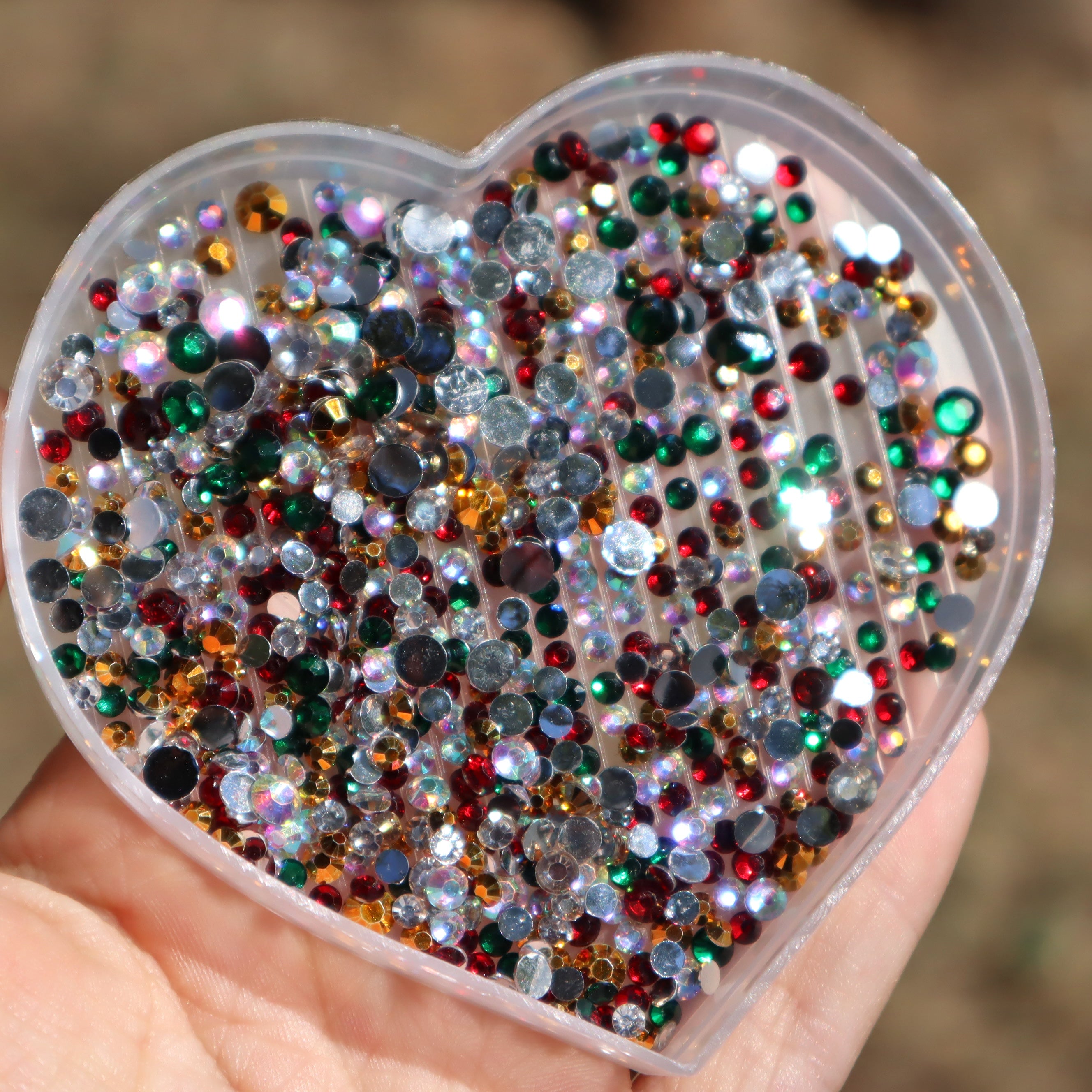 Classic Christmas Rhinestone Mix