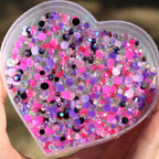 Peri-Twinkle Drip Rhinestone Mix