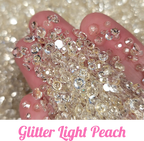 Glitter Resin Rhinestone Scoops