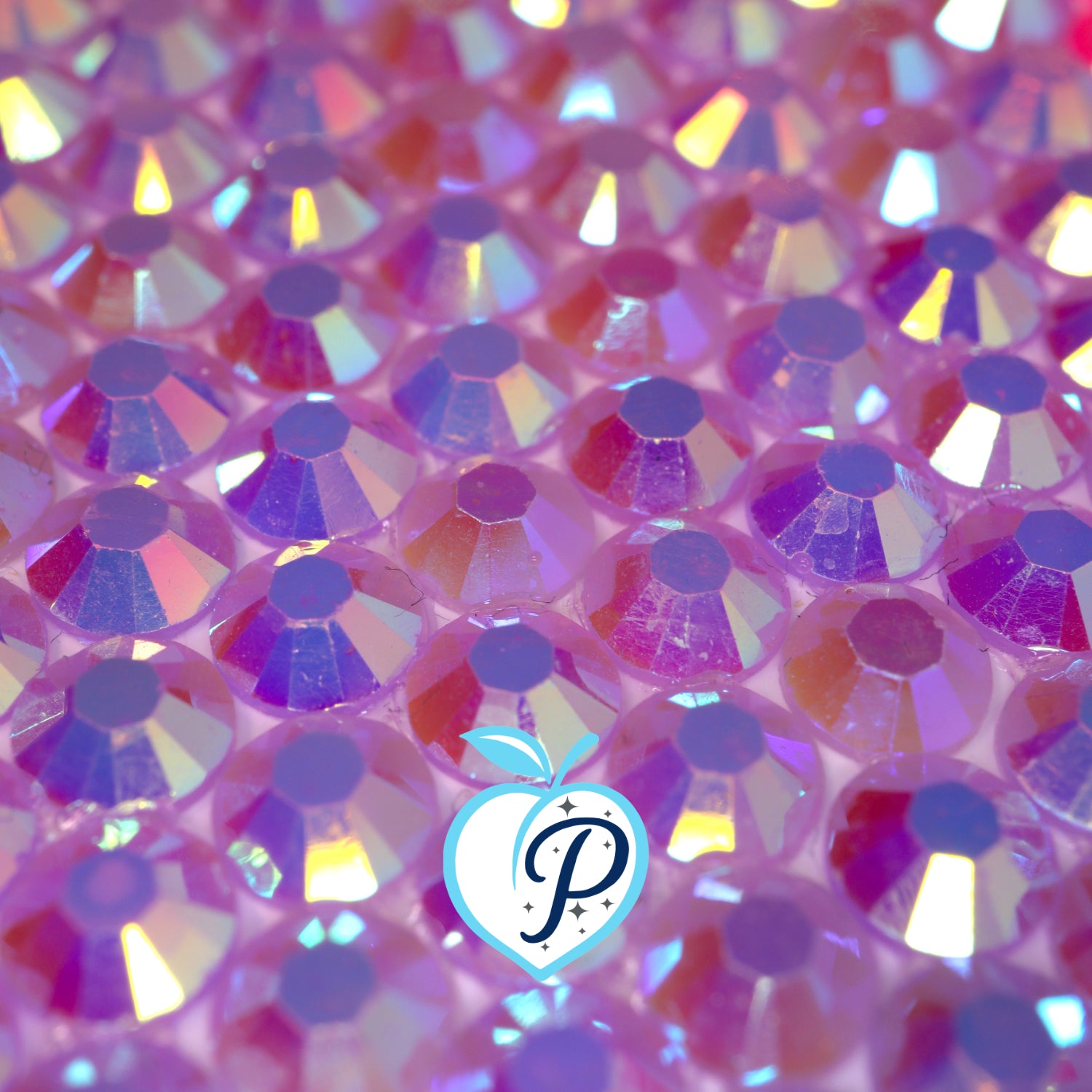 Jelly Light Amethyst AB Resin Rhinestones – Sizes 2mm, 3mm, 4mm & 5mm – Flatback Craft Crystals – Ideal for Tumblers & DIY