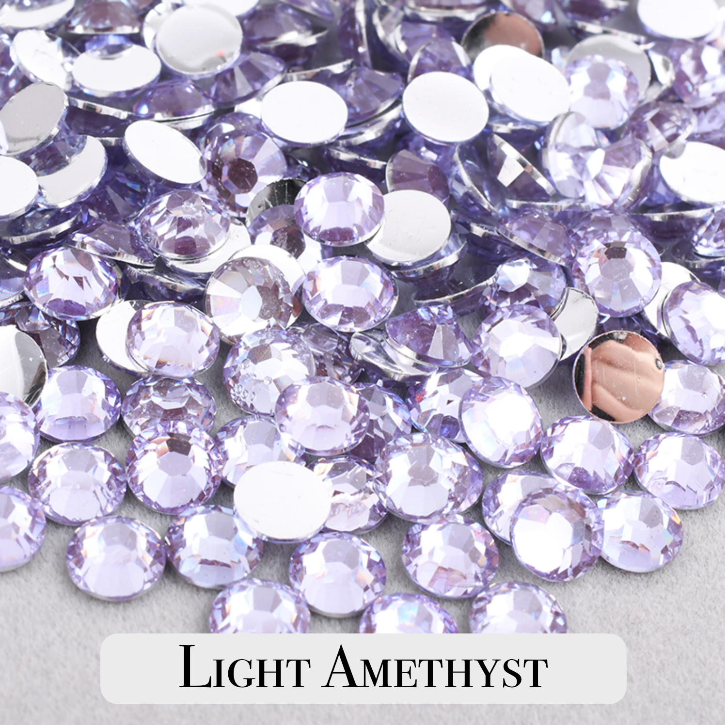 Mix Size Silverback Classic Resin Rhinestones