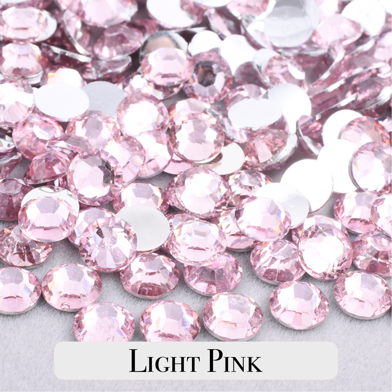 Mix Size Silverback Classic Resin Rhinestones