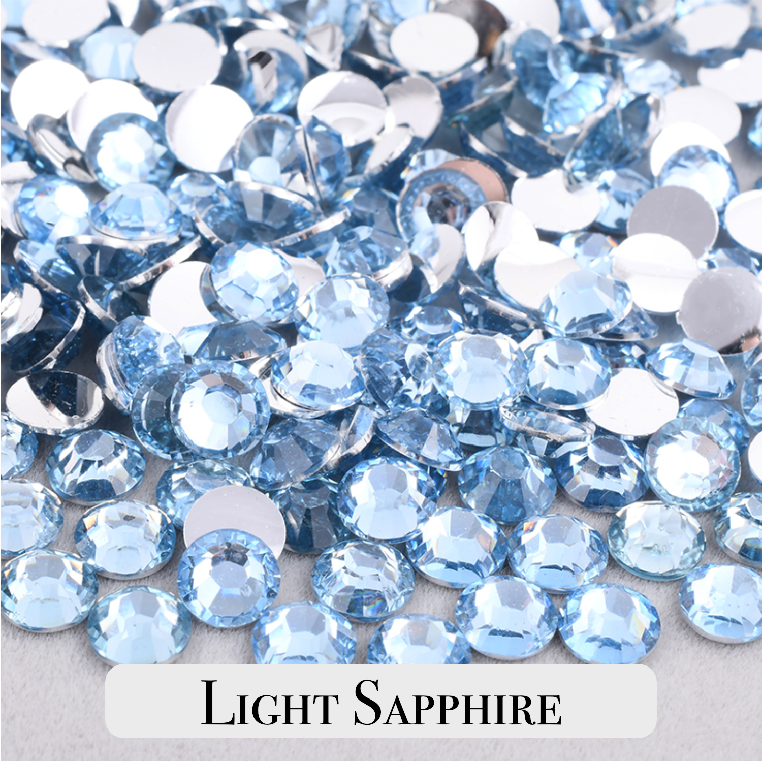 Mix Size Silverback Classic Resin Rhinestones
