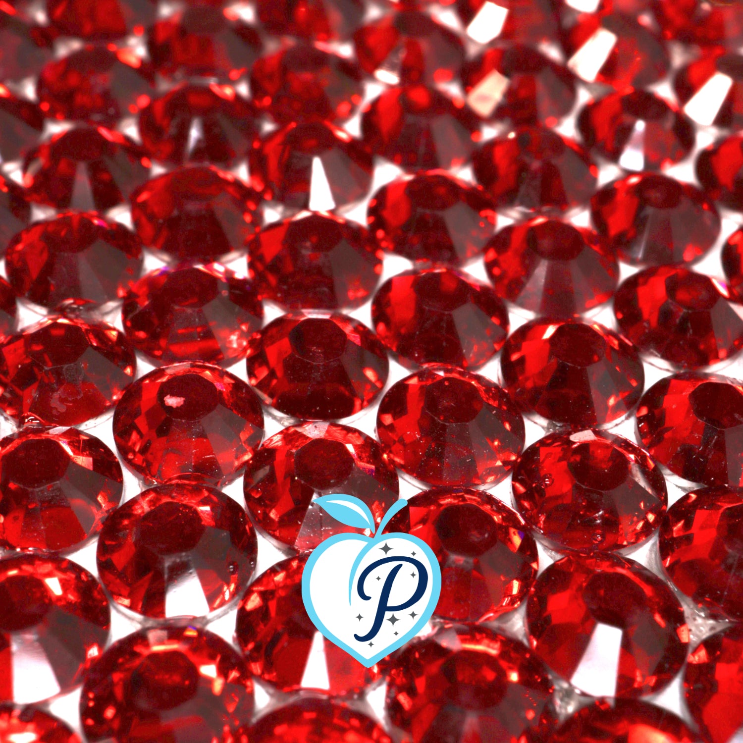 Classic Light Siam Resin Rhinestones – Sizes 2mm, 3mm, 4mm & 5mm – Flatback Craft Crystals – Ideal for Tumblers & DIY