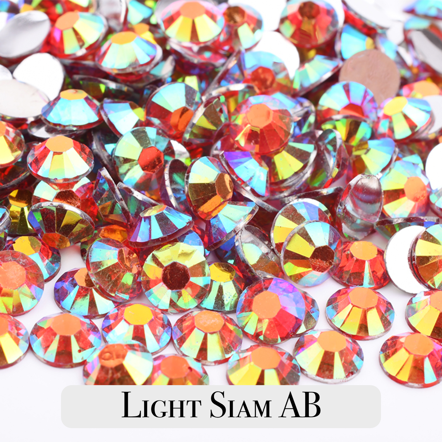 Mix Size Silverback AB Resin Rhinestones